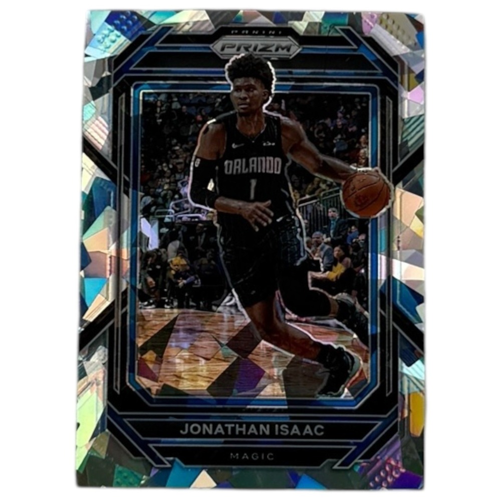 JONATHAN ISAAC 2022-23 Panini PRIZM Silver CRACKED ICE PARALLEL #169 Orlando